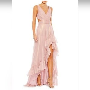 Mac Duggal Elegant Pink Evening Gown